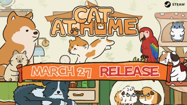 Cat at Home will officially launch on March 27!