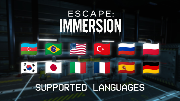 More Languages Added to Escape: Immersion