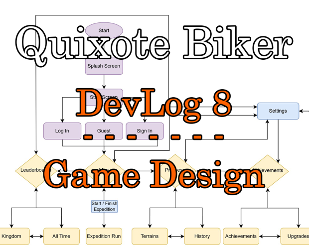 Quixote Biker DevLog #8 – Game Design (Gameplay)