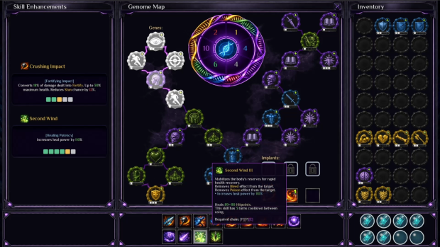 Devblog #17. Gene Lab: Customizing Skill Properties.