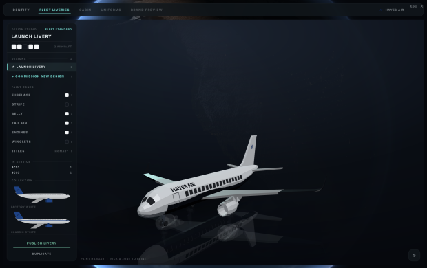 Development Update: First Look at the Livery Editor