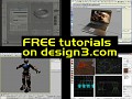 FREE tutorials released on design3