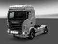 Scania With Small And Big Lights