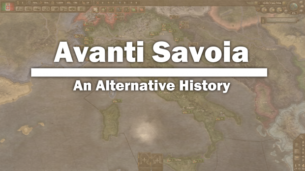Avanti Savoia | Alternate History Mod ALPHA