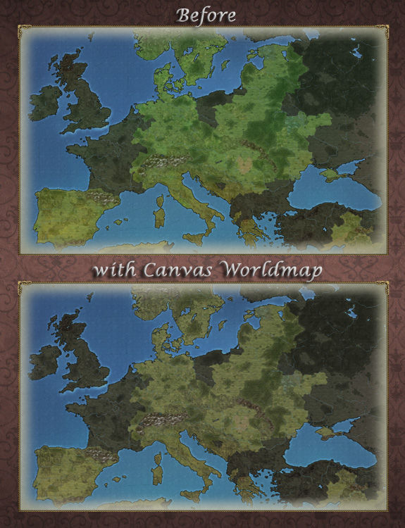 The Canvas Worldmap