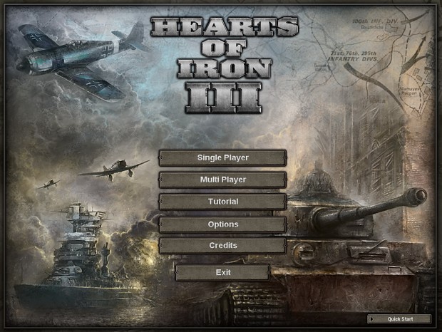 Hearts of Iron 3 Demo