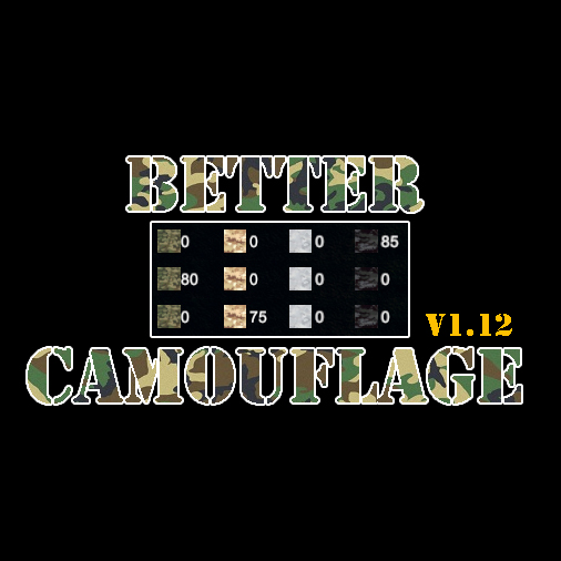 Better Camouflage for version 1.12