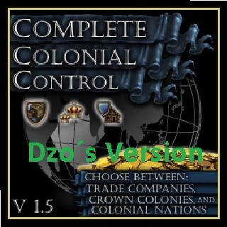 Dzo's Complete Colonial Control For EU IV 1.25