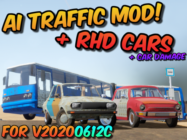 AI Traffic (& RHD Cars) Mod v40