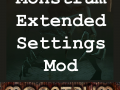 Monstrum Extended Settings Mod V2.1