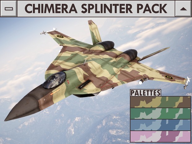 Chimera Splinter Camo 4-Pack