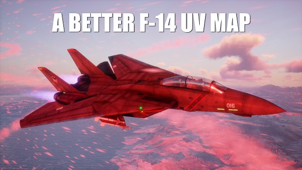 A Better F-14 UV Map