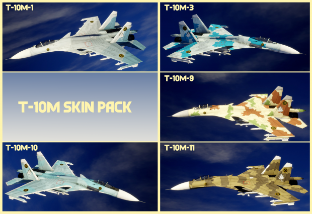 T-10M Skin pack