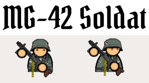 POW MG42 Soldats Variable