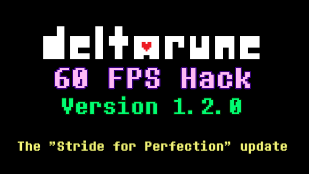 Deltarune 60FPS Hack V1.2.2