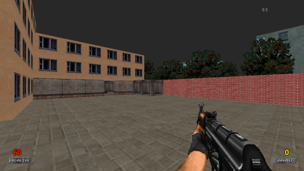 Construct Classic 3D shooter example 1