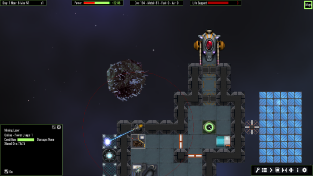Deep Space Outpost Demo v0.3.0.16 - Linux