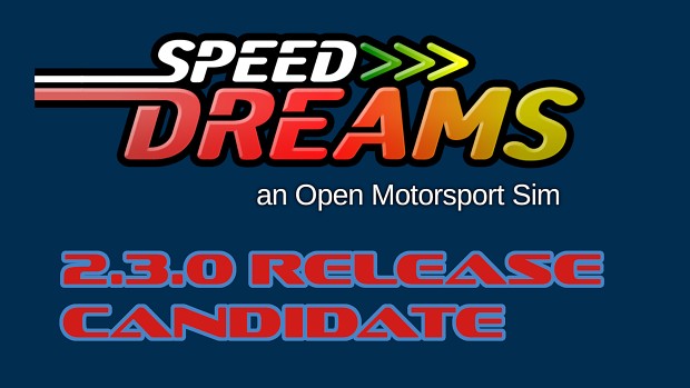Speed Dreams 2.3.0 Rekease Candidate MacOS
