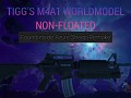 Non-Floated M4A1 Worldmodel For Tom's Mostly Fixed M4A1 Mod