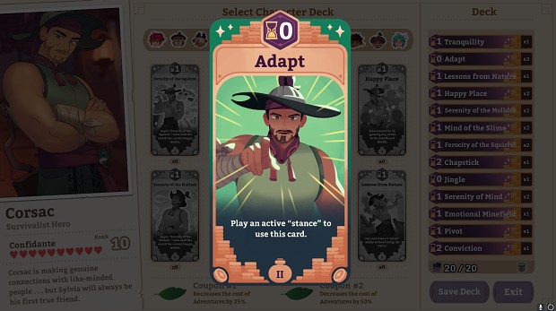 Cards Overhaul - 1.3.0 Improvise, Adapt, Overcome