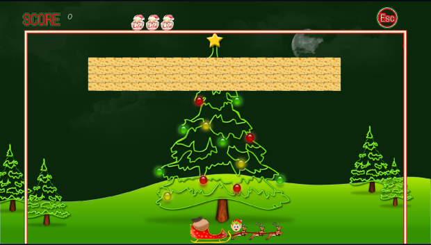 Cheesey Christmas mini game