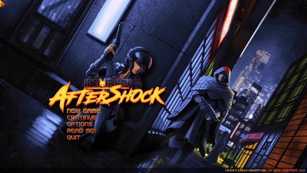 Old Main Menu for the Aftershock DLC