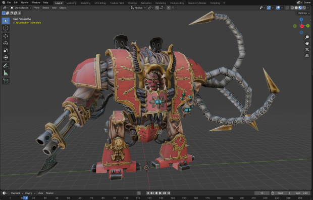 Blender Gladius Addon v1.1