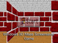 Windows 3D Maze Screensaver Game v1.2