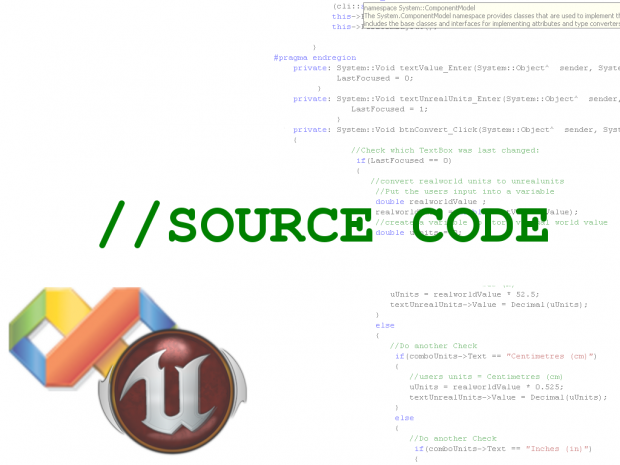 Unreal Unit Converter : - Source Code