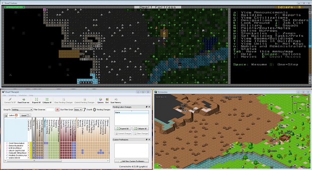 Lazy Newb Pack v9.2 with Dwarf Fortress 0.31.25