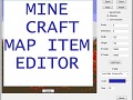 Minecraft map item editor