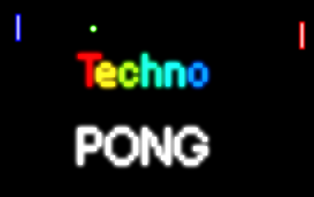 Techno pong 1.1.0... Menu screen!