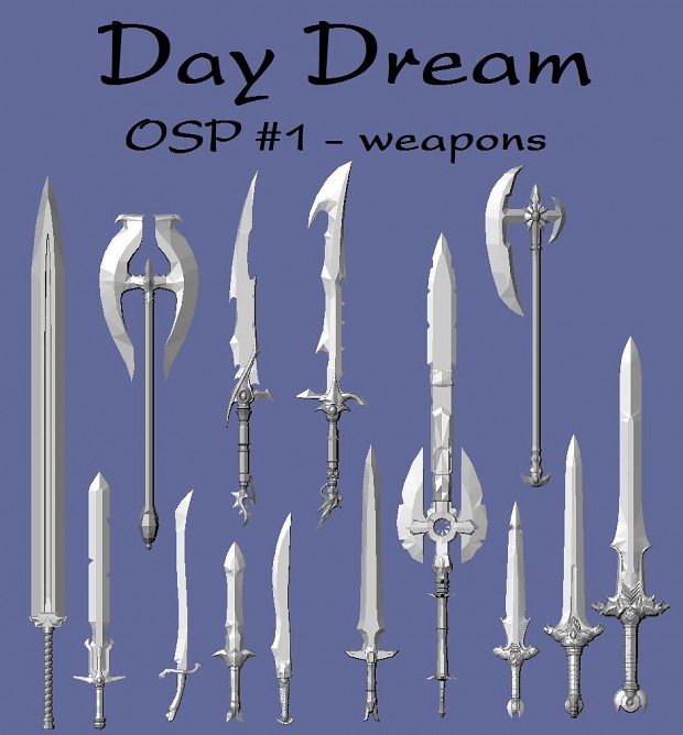 OSP #1 - weapons