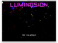 Luminosion Alpha Demo (OS X)