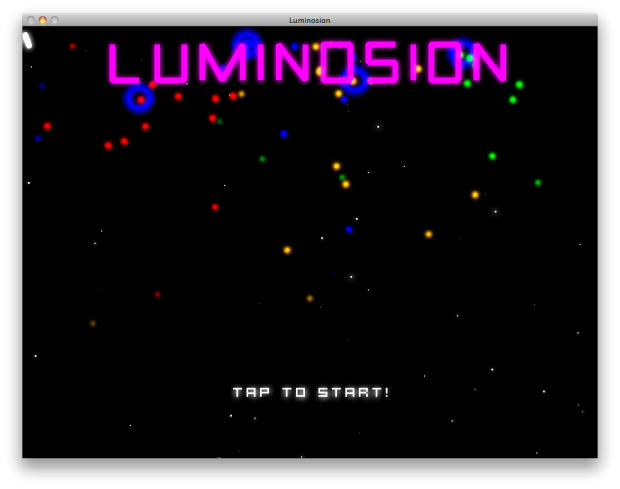 Luminosion Alpha Demo (OS X)