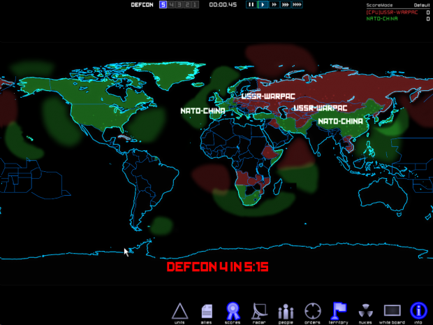 Defcon: Cold War 1980's Version Three