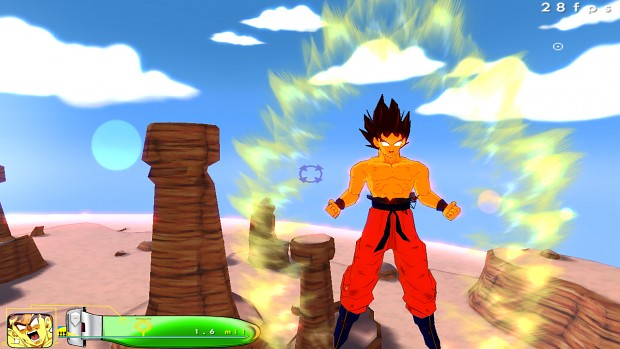 Goku False Super Saiyan