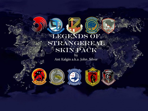 Legends of Strangereal skin pack part one