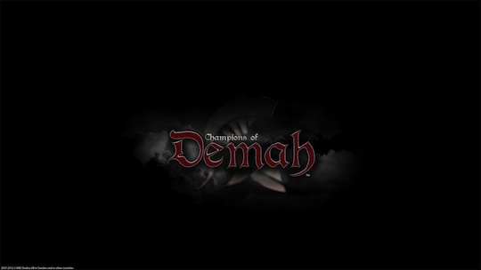 Champions of Demah - Logo Wallpaper HD