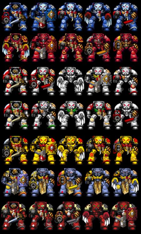 Space Marine themed mods