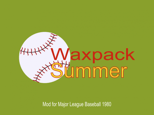 Major League Baseball 1980 - Mod