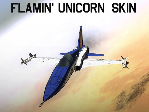 F-5A Flaming Unicorn
