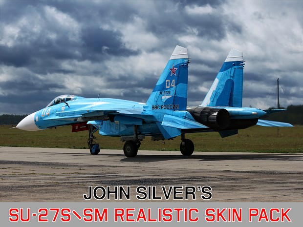 Su-27SM Realistic skin pack