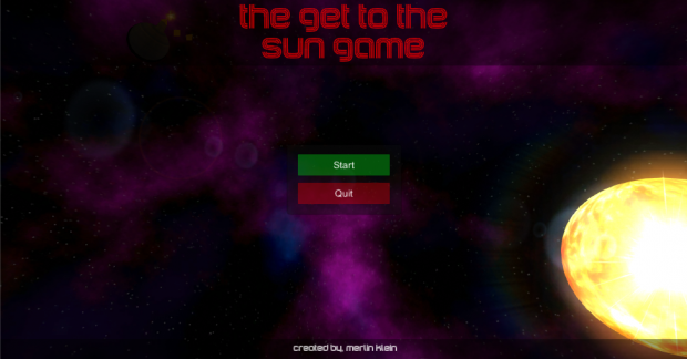 (Outdated) The Get To The Sun Game Demo