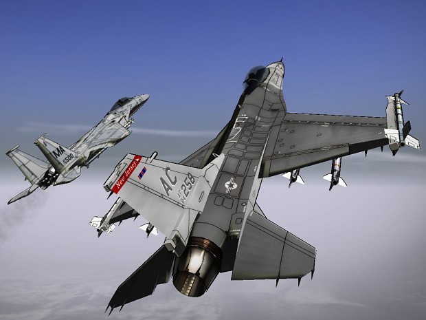 Zaku's ANG F-16s - East Coast