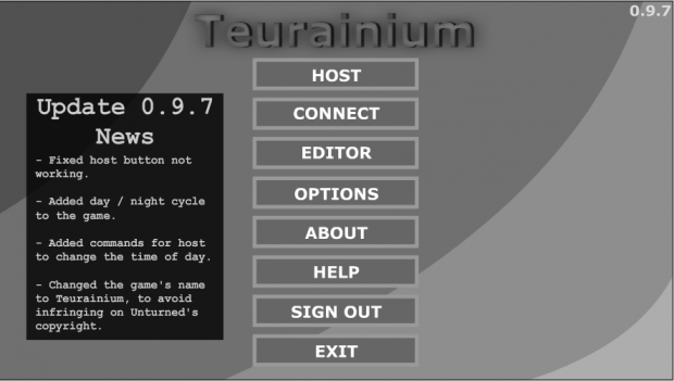 Teurainium 0.9.7