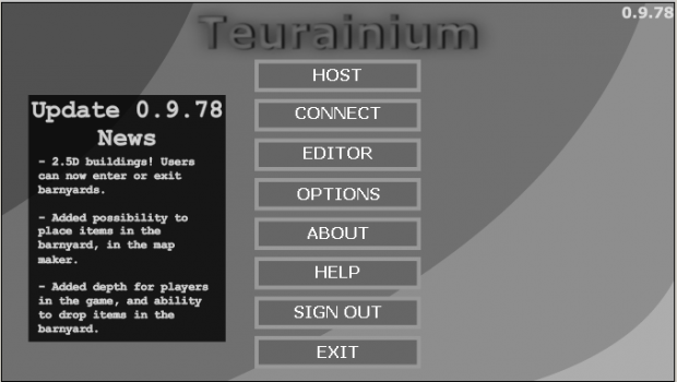Teurainium 0.9.78