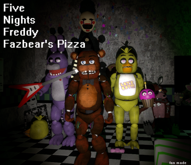 Five Nights Freddy Fazbear's Pizza (fixed)