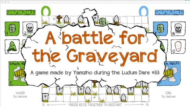 A battle for the Graveyard (Ludum Dare build)