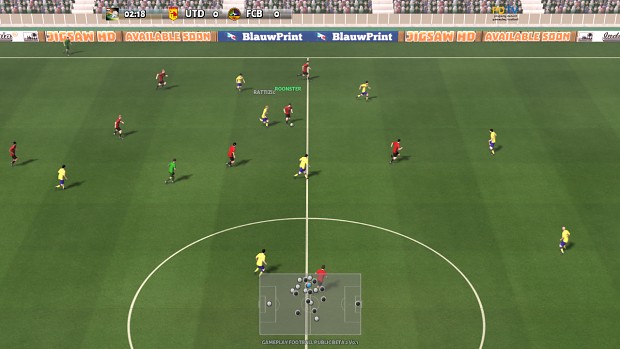 Gameplay Football public beta 2 v0.2